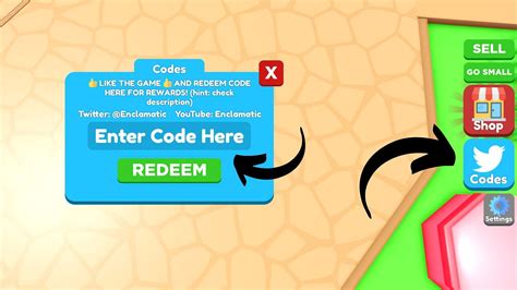 grow up simulator codes